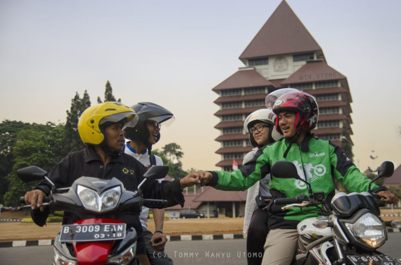 インドネシアで盛んになった配車サービス