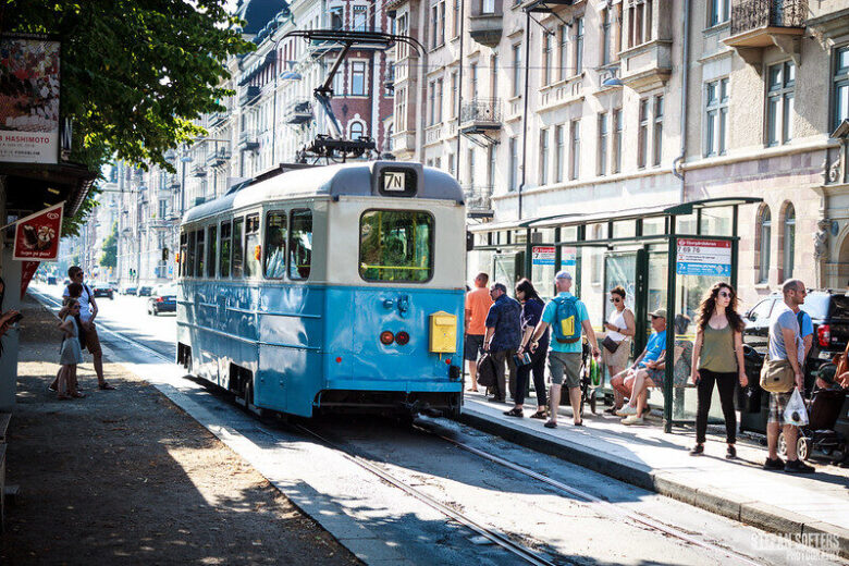 路面電車の走る街：スウェーデン