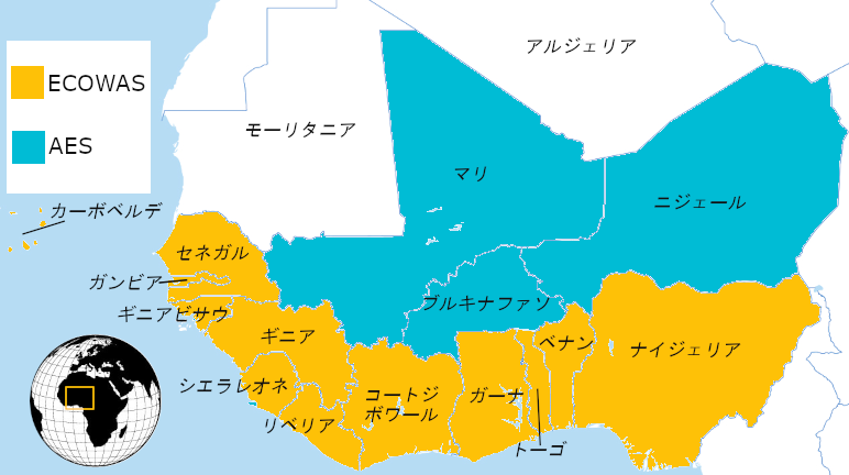 サヘル地域3か国が西アフリカ圏を離脱