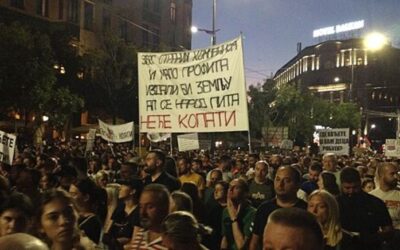 Large-Scale Protests Erupt in Serbia Against the Resumption of a Lithium Mining Project